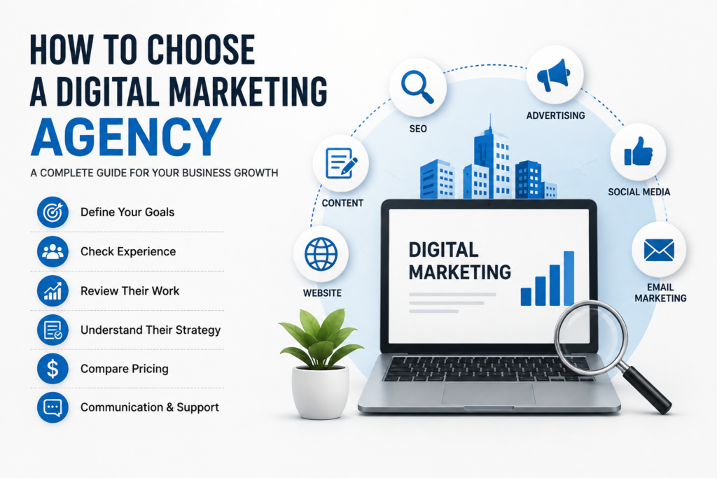 how to choose a digital marketing agency